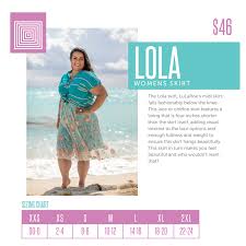 lularoe lola skirt size chart find your unique style with