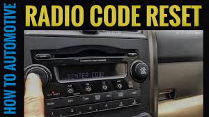 No puedo desbloquear la radio. How To Find And Reset The Radio Code On A 2007 Honda Cr V Youtube
