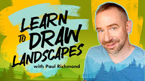 Learn to Draw Landscapes: Exploring Diverse Environments in Graphite