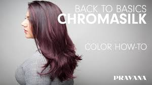 Pravana 180 Chromasilk Back To Basics Hair Color How To