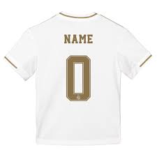 real madrid kids home jersey with your name 2019 20 adidas