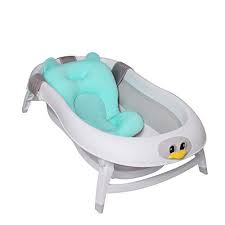 Designed with convenience and style in mind, our collapsible bathtub easily folds and stores into even the smallest spaces to save space at home or when. Baby Brielle 3 In 1 Portable Collapsible Infant To Toddler Space Saver Foldable Bath Tubs Anti Slip Skid Proof W Bathing Newborn Cushion Inserts Space Savers
