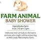 Farm Animal Baby Shower