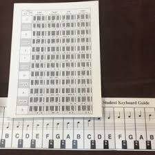 Casio Chord Chart Casio Keyboard Parts Accessories New Old