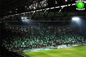 It is situated in the massif central. Saint Etienne Lyon 20 01 2019