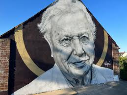 Amazing to see my mural coming together in my hometown of Greenville. Very  honoured and humbled🙏🏾