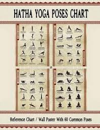 hatha yoga poses chart the mindful word 9781988245638