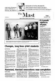 The Mast 1985-1986 by Pacific Lutheran University Archives - Issuu