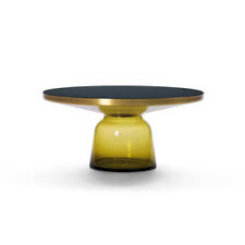 The best way to tie your room together is with a stylish coffee table. Bell Coffee Table Steel Glass Blue Architonic