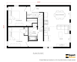 Modele 820 Expert Maison Par Goscobec Entrepreneur En Constructions Usinees Chalet Prefabrique Maison Prefabriquee Chalet