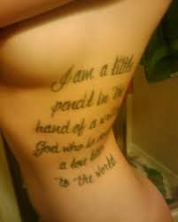 You don't have to go full skeleton to get a kickass bone tattoo! Quotes On Rib Cage Quotesgram