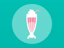 Milkshake Milkshake Art Shop Cool Typography