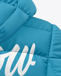 Download Matte Nylon Women S Down Jacket W Hood Mockup In Apparel Mockups On Yellow Images Object Mockups