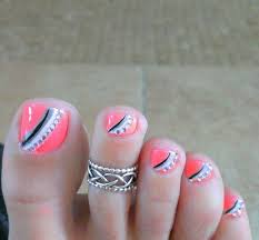 Bubble themed toenail art design. 50 Pretty Toenail Art Designs Cuded