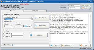 The program can unlock phones like blackberry, se, mtk, iden, htc, htc wm, alcatel, imei, palm, dell and so much more. Srs Multiclient Multi Device Simlock Removal Tool
