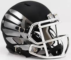 Oregon Ducks Liquidmetal Mini Football Helmet Titanium Black Eclipse Hydroskin Mini Football Helmet Football Helmets Oregon Ducks