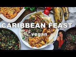 Epic Caribbean Feast High Protein And So So So Delicious Vegan Mac And Cheese Chana Ve Quick Vegetarian Meals Vegetarian Recipes Vegetarian Recipes Easy