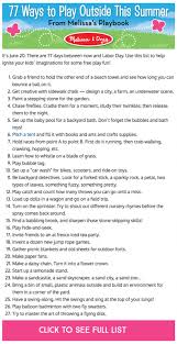 77 Ways To Play Outside This Summer Melissa Doug Blog The Outsiders Free Activities For Kids Games To Play Outside