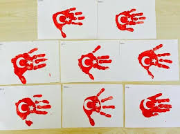 El Baskisi Bayrak Okul Oncesi Sanat Erken Cocukluk