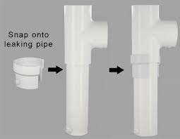 In this video, home renovation brothers dave and rich show you how to repair a leak in a pvc pipe. Saddle Tees And Clamp It Saddles