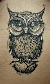 Owl Tattoo Black And White Owl Tattoo White Owl Tattoo Body Art Tattoos