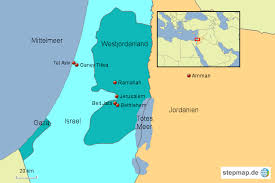 Staten anerkjennes av usa minutter etterpå. Stepmap Palestina Israel Landkarte Fur Deutschland