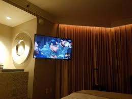Wall Mounted S Wing Tv And Electric Drapes And Mood Lighting Picture Of Conrad New York Midtown New York City Tripadvisor
