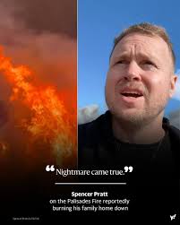 Spencer Pratt and Heidi Montag's Pacific Palisades home was reportedly  destroyed by the L.A. wildfires. His sister, Stephanie, revealed that their  father tried to save the home but couldn't because the wind