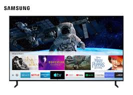 This menu lets you access all the functions of the tv, along with downloaded games and apps or browsing the internet, etc. Samsung S 2019 Tvs Can Now Use Apple S Updated Tv App Engadget
