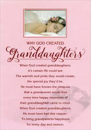 Stunning greeting cards with inspirational scripture to help spread peace, joy, and hope! Why God Created Granddaughters Religious Birthday Card For Granddaughter Ebay