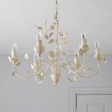 Eva Cream Gold Effect 6 Lamp Pendant Ceiling Light Departments Diy At B Q Ceiling Lights Diy Ceiling Lights Ceiling Pendant Lights