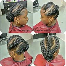 Big Jumbo Goddess Braids Braided Updo Natural Hair Natural Hair Styles Goddess Braids Hairstyles