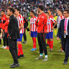 Zinedine zidane's side taste victory after penalty shootout win in real madrid are preparing to face rivals atletico in the spanish super cup final. Real Madrid 0 0 Atletico Madrid 4 1 Pens Wounded Atletico Denied In Jeddah Derbi Into The Calderon