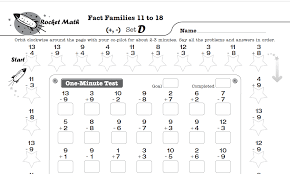 Use the pictures to write the 10s and 1s in each square. Math Worksheets For Kindergarten 1st 2nd 3rd 4th Grade Rocket Math
