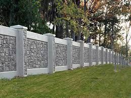 Building a cinder block wall costs $60 to $240 per linear foot for a fence, retaining wall, house, garage, or shed. Concrete Fence Vs Wood Advanced Precast Residential Fence Systems Aftec Llc