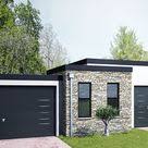 Epingle Par Novoferm Portes De Garage Sur Emmenagement Exterieur Design Garage Moderne Portes De Garage Moderne Porte Garage