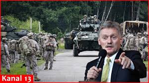 “This is unacceptable, we cannot let Nato countries send troops to Ukraine”  - Kremlin spokesperson
