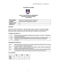 Assistant professor, electrical and computer engineering. Course Outline Epe491 Sept2017 Electric Motor Physical Quantities