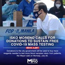 Iyan kasi ang mandato namin. Covid 19 Alert Isko Manila Public Information Office Facebook
