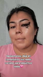 Delineado de mariposa gótica 🦋🖤 #crescamosjuntos #viral #Tenosique  #delineados #maquillaje