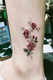 35 Beautiful Rose Tattoo Ideas For Women Rose Tattoos For Women Rose Tattoos Small Tattoos Simple