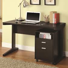 Coaster 2 Piece Desk Set With Rolling File Cabinet A1 Furniture Mattress Table Desks Writing Desks