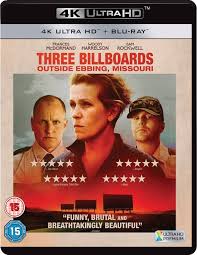 Three billboards outside of ebbing, missouri unfolds as a typical revenge vigilantly ploy, and could have stayed so under normal direction and screenwriting. Three Billboards Outside Ebbing Missouri 4k Ultra Hd Blu Ray Free Shipping Over 20 Hmv Store