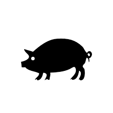 Pig Silhouette Free Vector Icons Designed By Freepik Animal Icon Pig Silhouette Free Icons