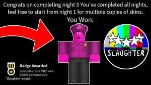 Fandom apps take your favorite fandoms with you and never miss a beat. How To Complete Night 5 In Slaughter Event In Arsenal Roblox Youtube