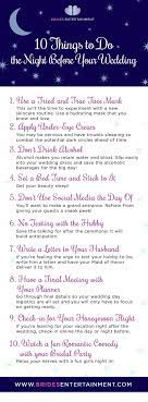 Brides Entertainment Night Before Wedding Wedding Planning Wedding Planning Tips