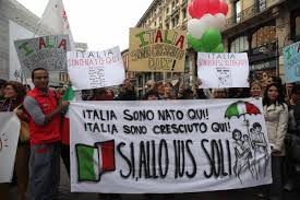 Jus soli was part of the english common law. Lo Ius Soli E Il Dibattito Italiano Social News