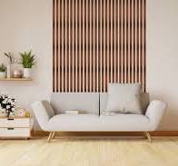 Strip Wooden Wall Panels 24 Pieces, Natural Wood Veneer ...