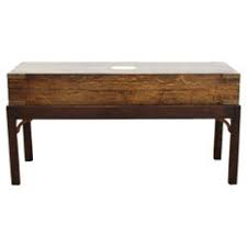 Product title pyramid trunk coffee table, mission style, multiple. Campaign Coffee And Cocktail Tables 51 For Sale At 1stdibs