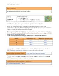Everybody knows that reading answers to gizmo student exploration circuits is effective, because we could get a lot of information through the resources. Solution Earthquake Waves Studypool